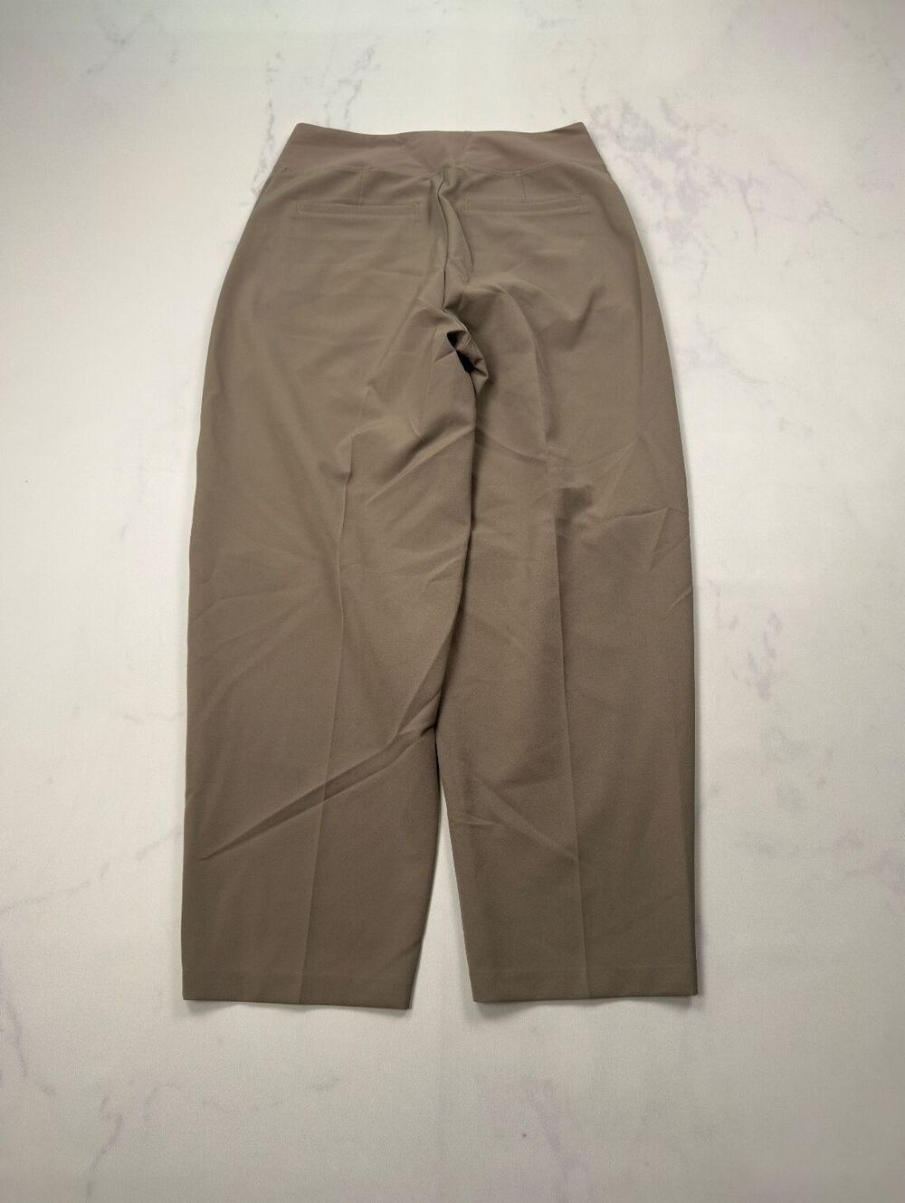 Athleta Dress Pants Beige Relaxed Fit - Women 6 - Picture 2 of 3